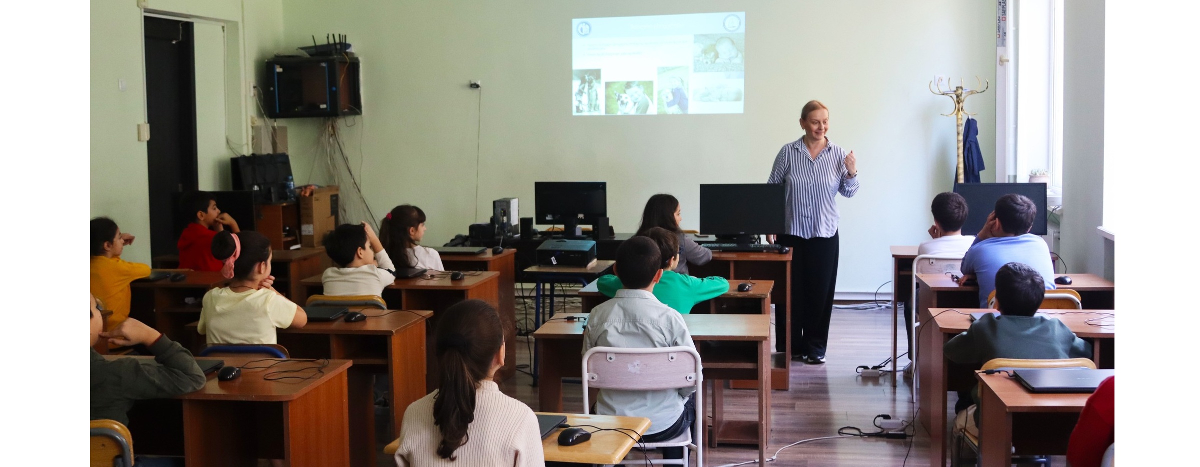 შემეცნებითი გაკვეთილები ინტენსიურ რეჟიმში მიმდინარეობს